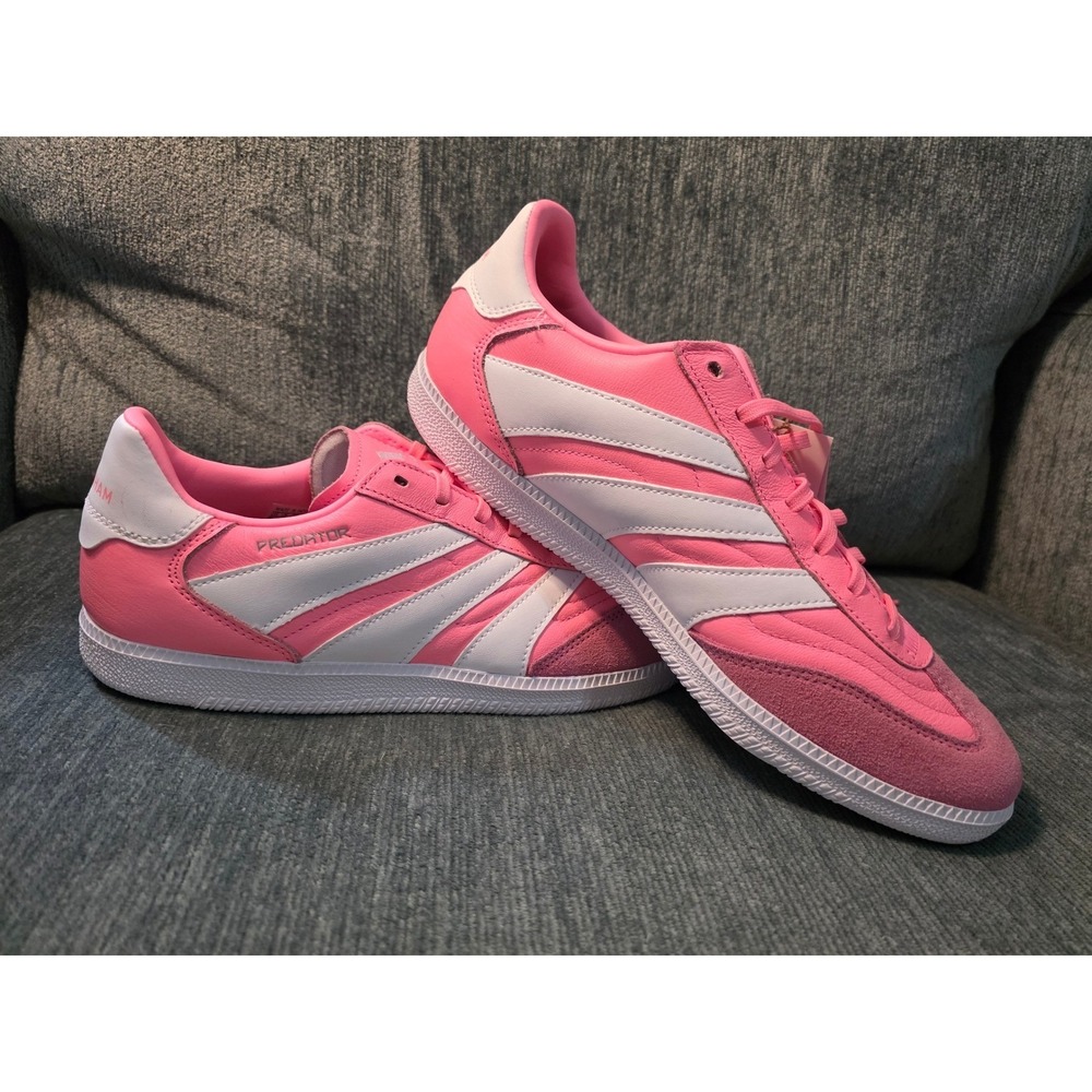 Adidas Predator Freestyle David Beckham Pink White Mens‎ Shoes JI1163 Size 9.5